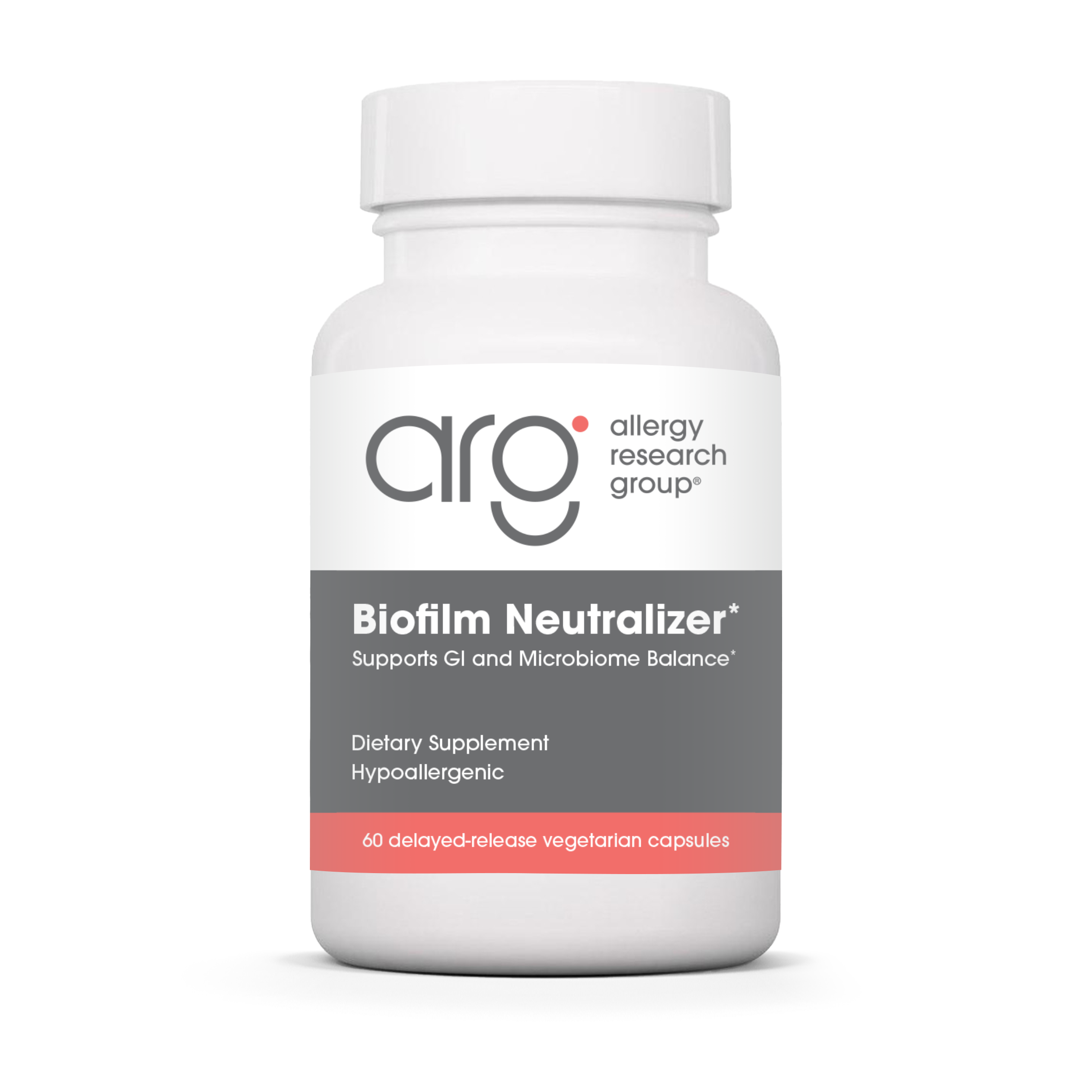 Allergy Research Group Biofilm Neutralizer* - 60 delayed-release vegetarian capsules