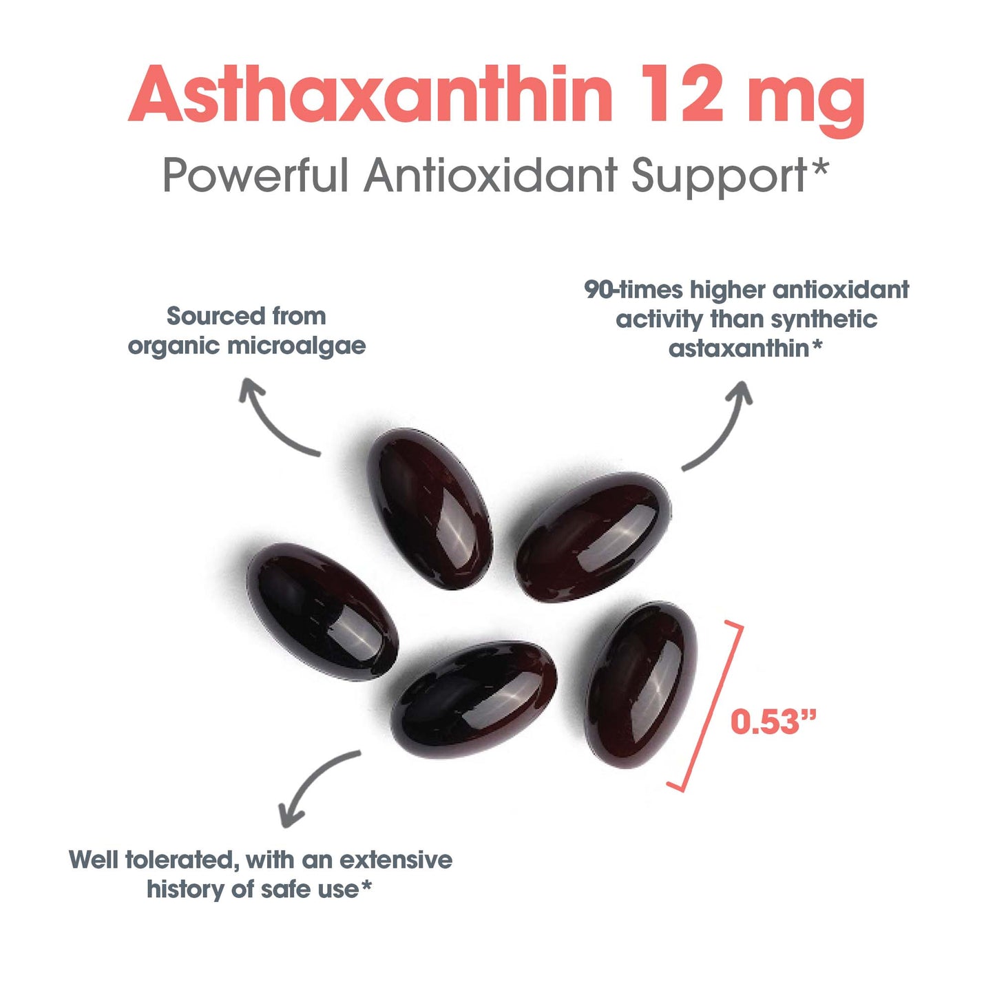 Astaxanthin 12 mg