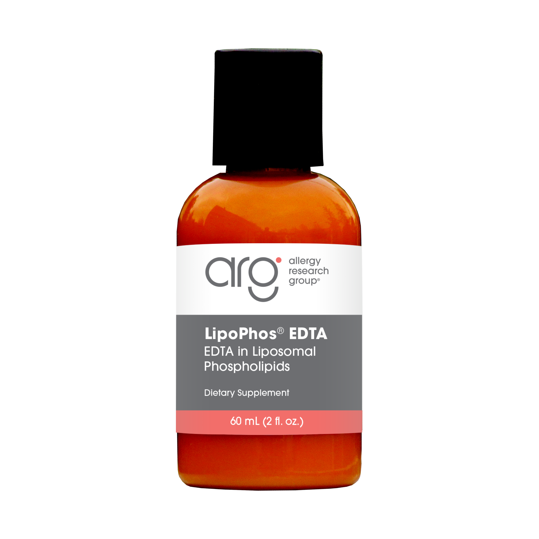 Allergy Research Group LipoPhos® EDTA - 60 ml (2 fl.oz.) bottle front label